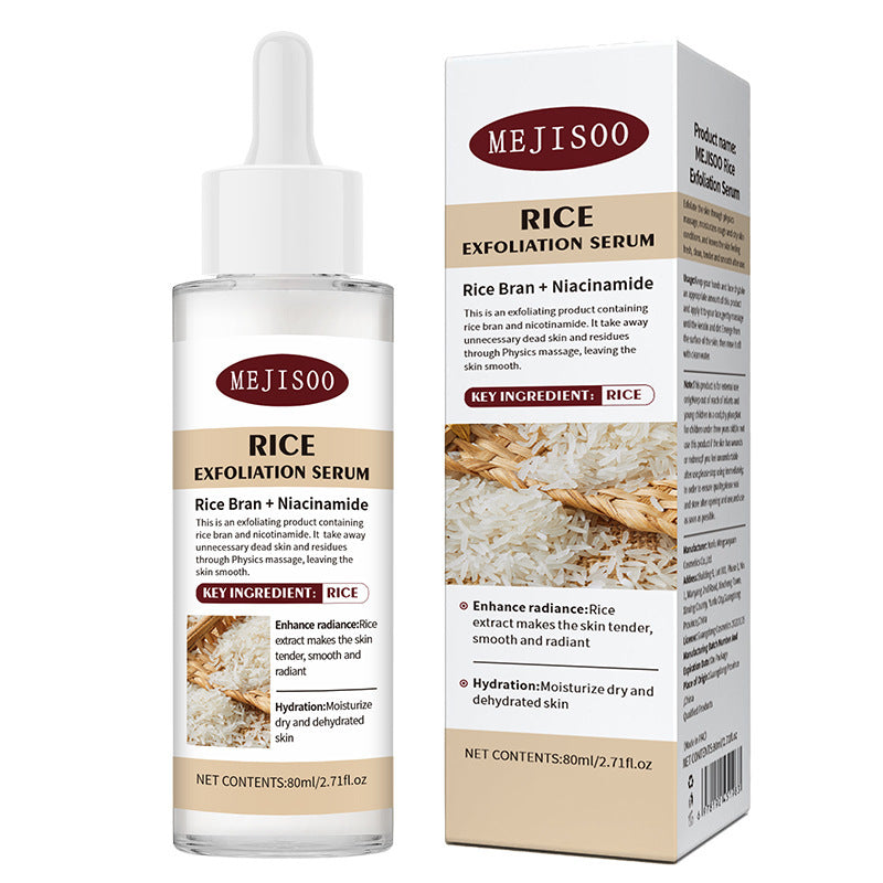 Latina Makeup Rice Peel Shot – Exfoliating Ampoule with Niacinamide & Rice Extract for Younger Glowing Skin