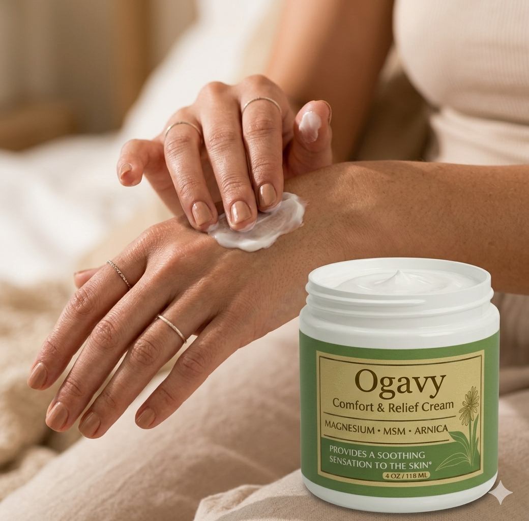 Ogavy Magnesium Arnica Body Cream