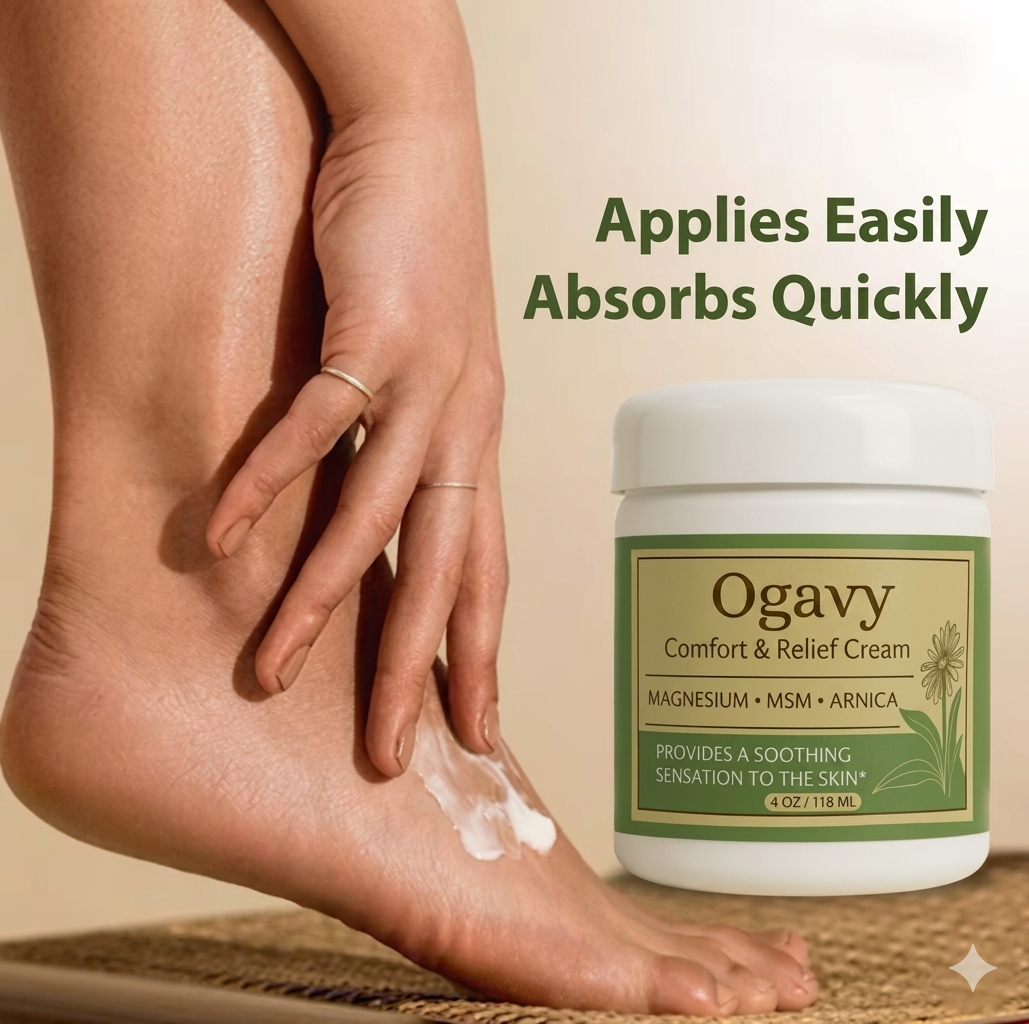 Magnesium and Arnica with essential oil soothes and calm the skin