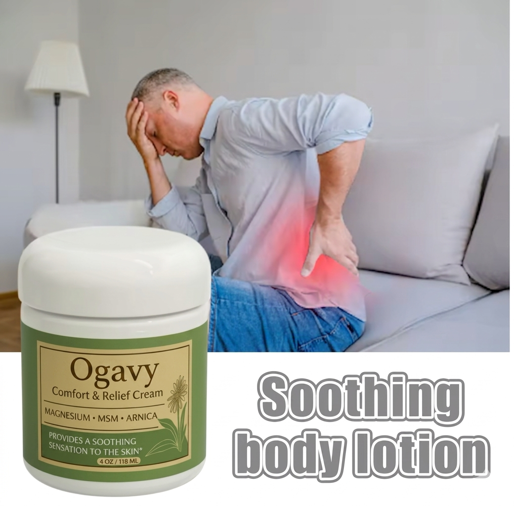 Ogavy Magnesium Arnica Body Cream
