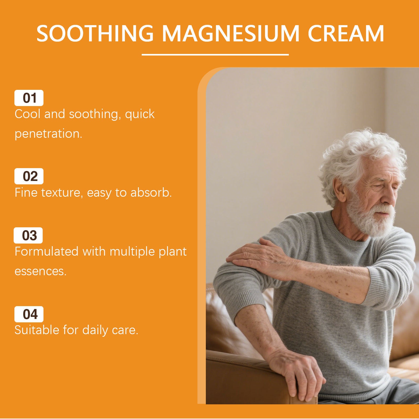 How to use ogavy soothing magnesium cream