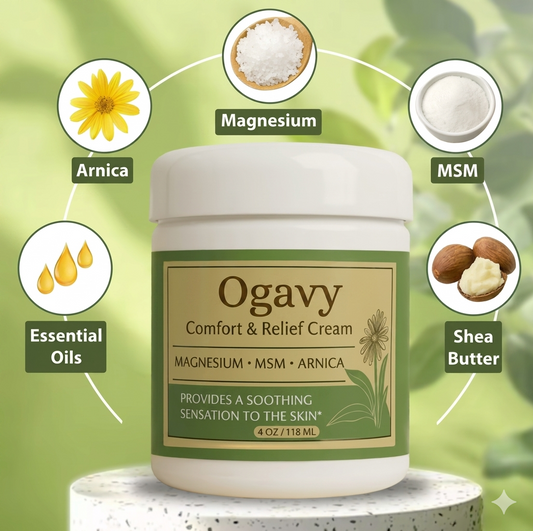 Ogavy Magnesium Arnica Body Cream